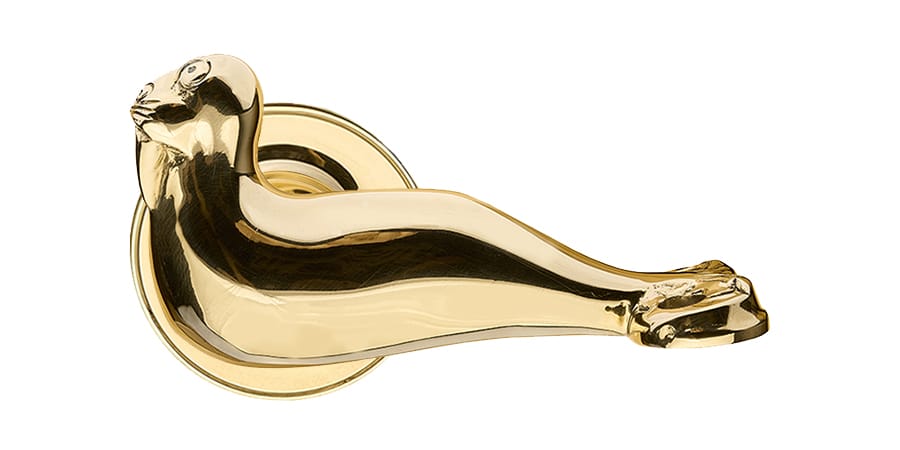 Klamka mosiężna do drzwi WALROS 115