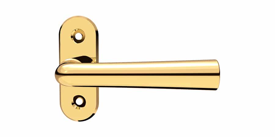 Klamka mosiężna do okna GENON V87