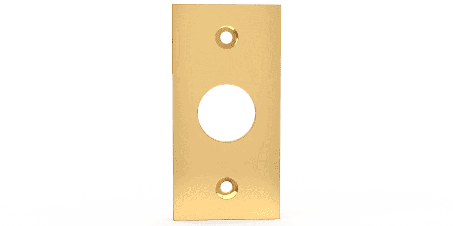 ROSETTE SQUARE III - 60x30 mm